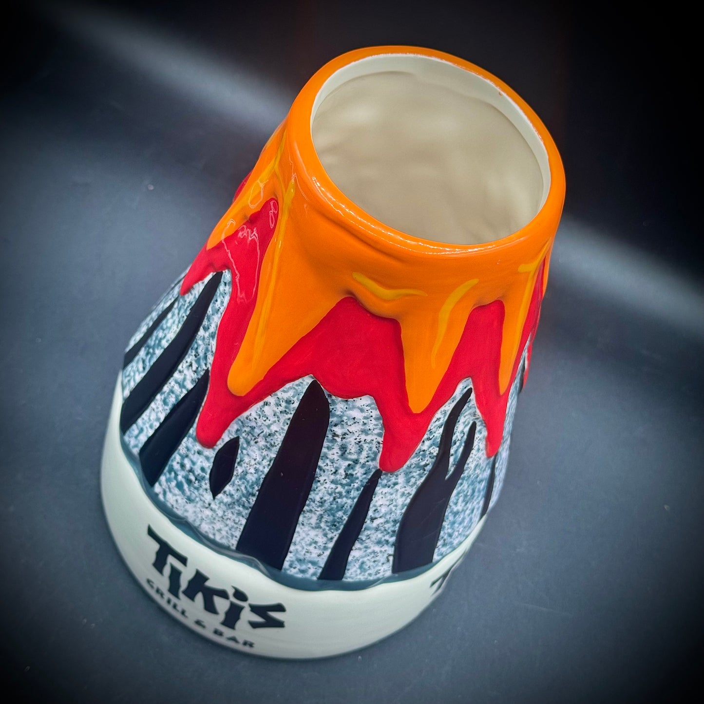 Large Numbered 64oz Volcano Tiki Mug