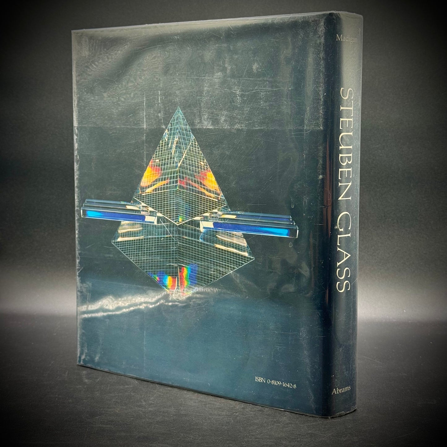 Signed Steuben Art Glass Sculpture with RARE Original 1982 Fine Art Photography Book