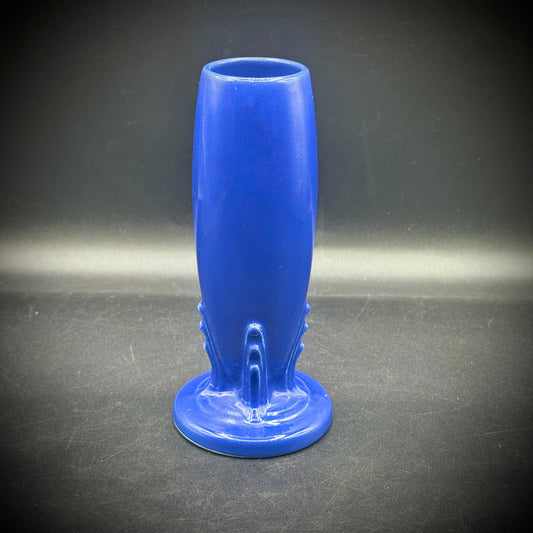 Vintage Retired Fiesta USA Cobalt Blue Bud Vase