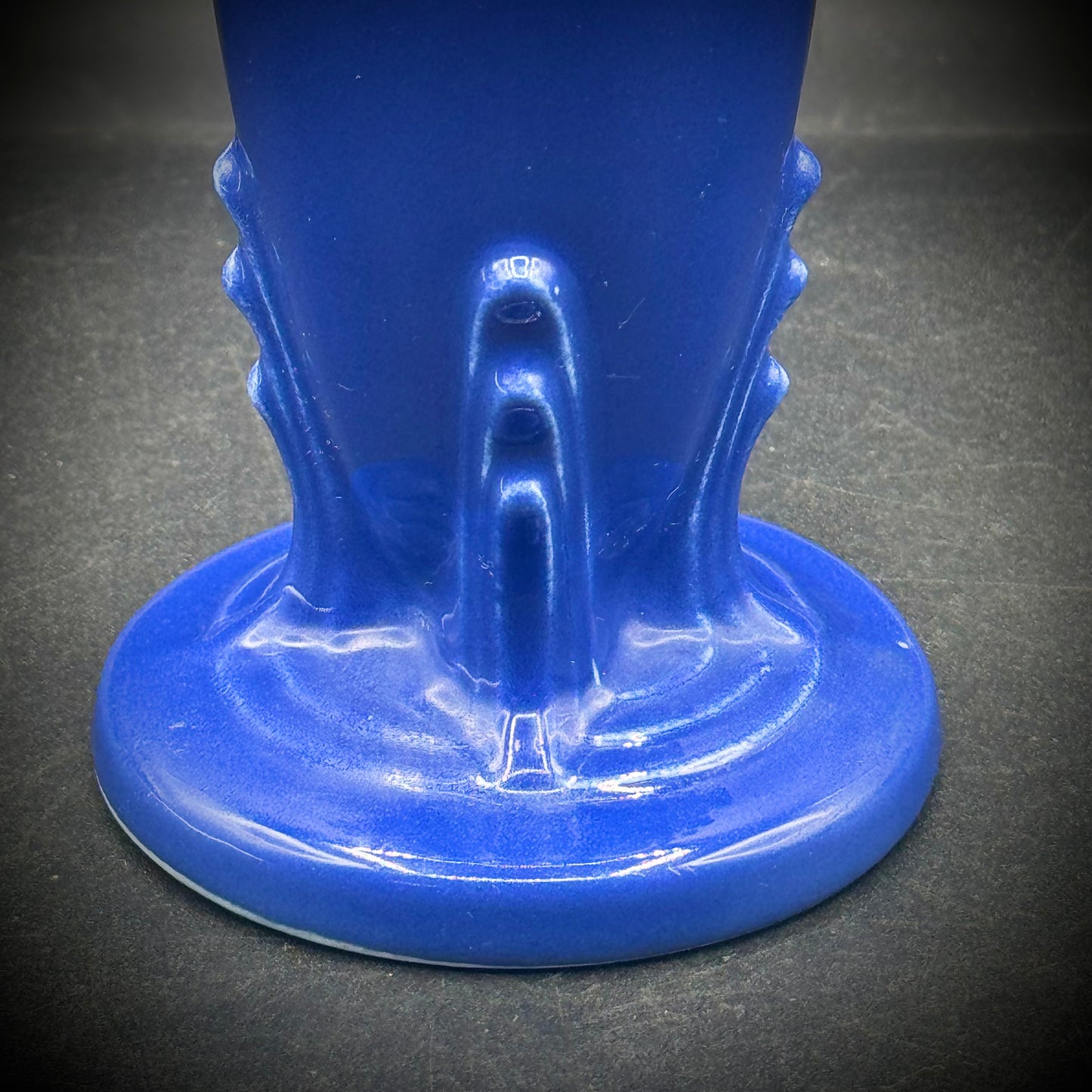 Vintage Retired Fiesta USA Cobalt Blue Bud Vase
