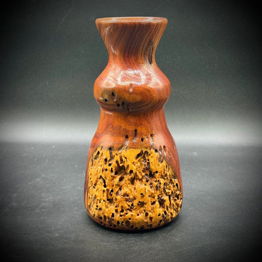 Live Edge Wood Vase