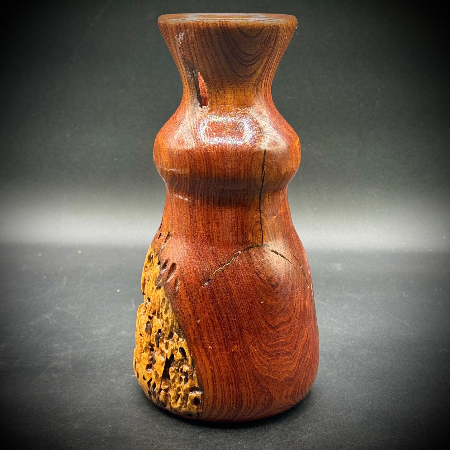 Live Edge Wood Vase