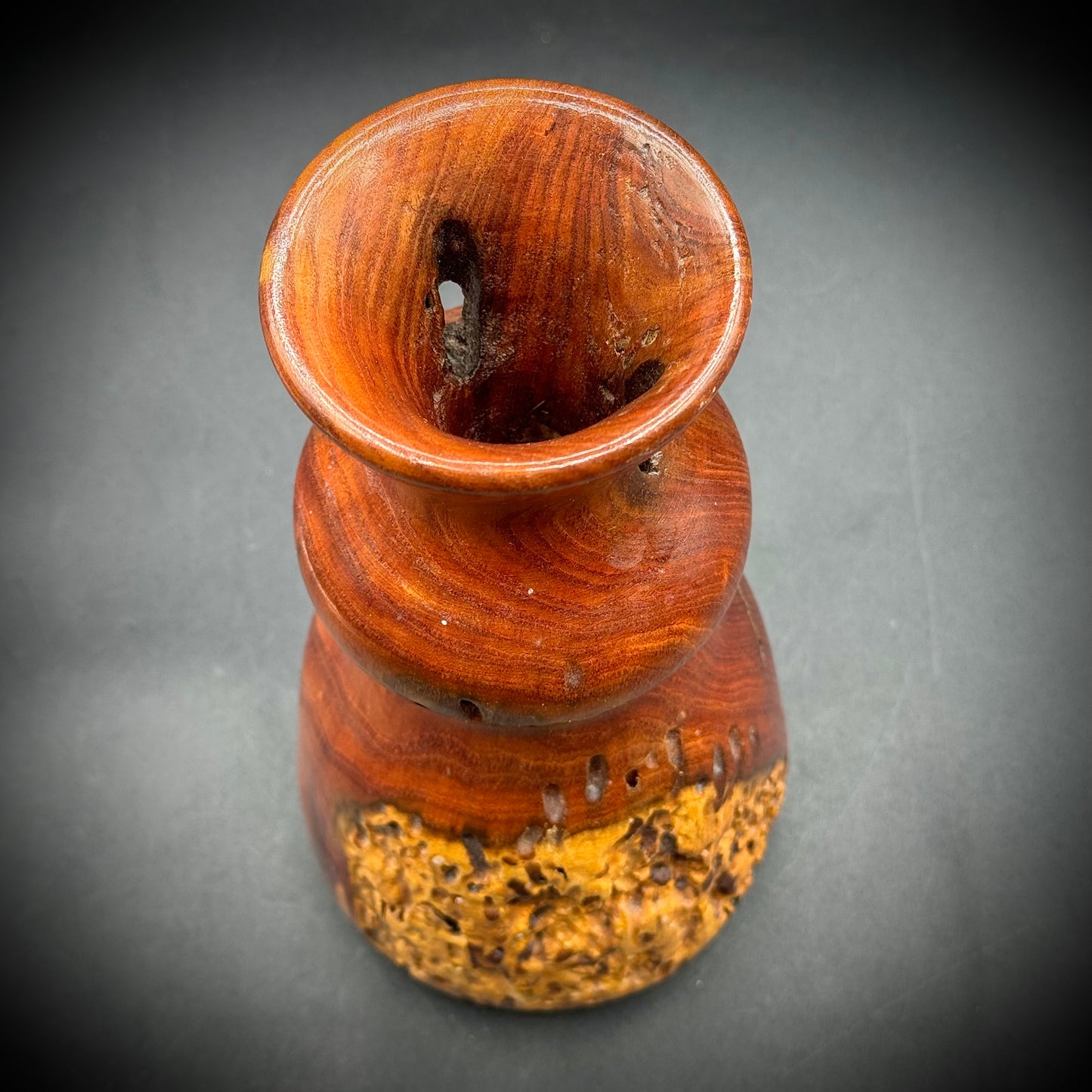 Live Edge Wood Vase
