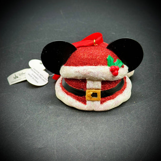 New w/Tags Disney Park Exclusive Mickey Santa Hat Ornament