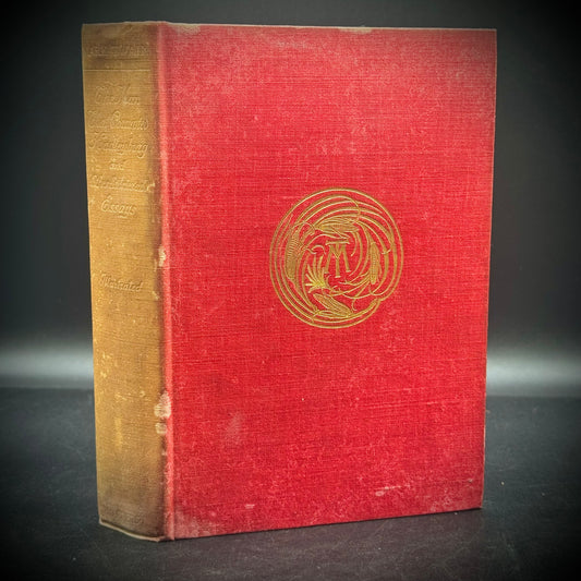 Antique 1902 Mark Twain Essays Hardcover Book