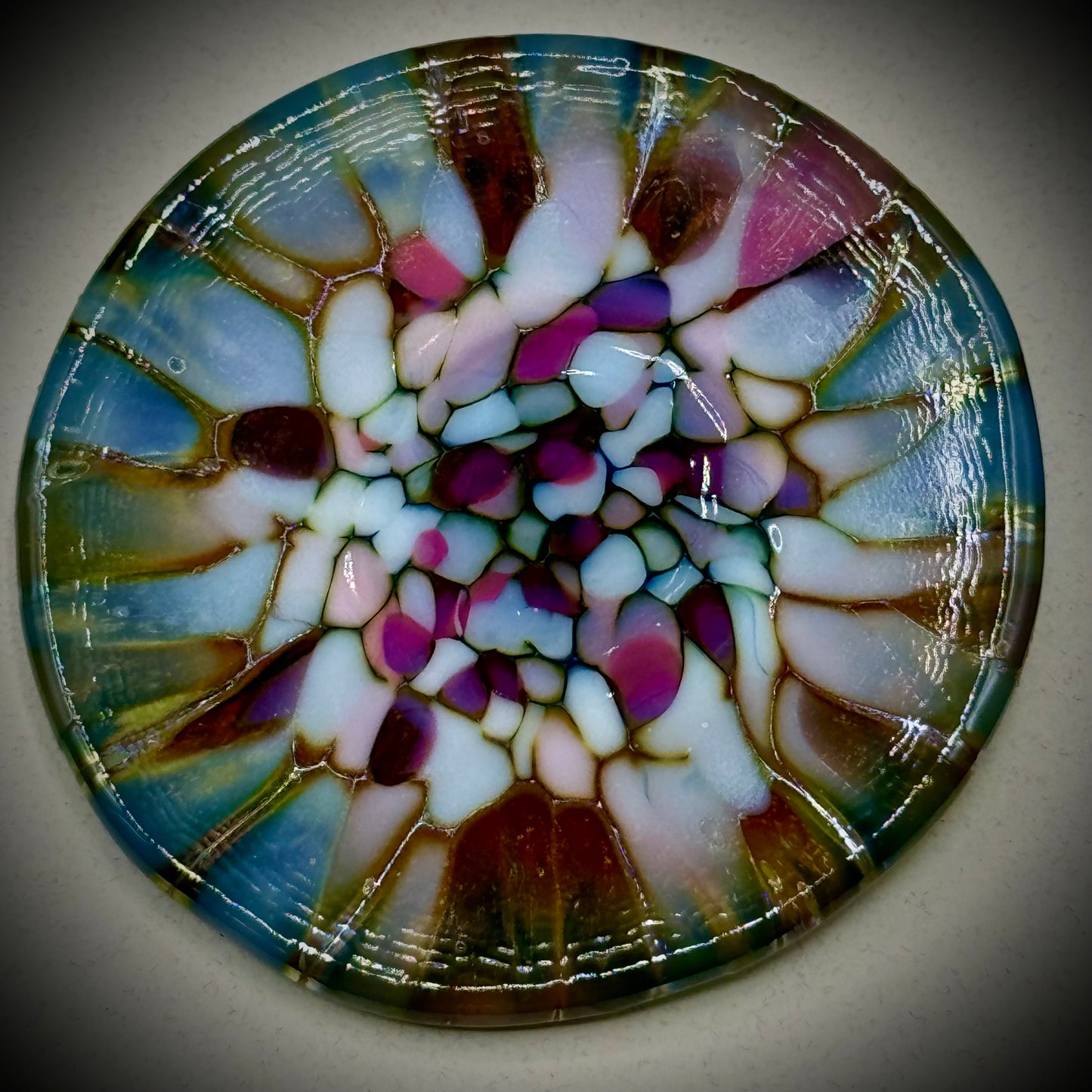 Elias Studios Handblown Glass Brooch