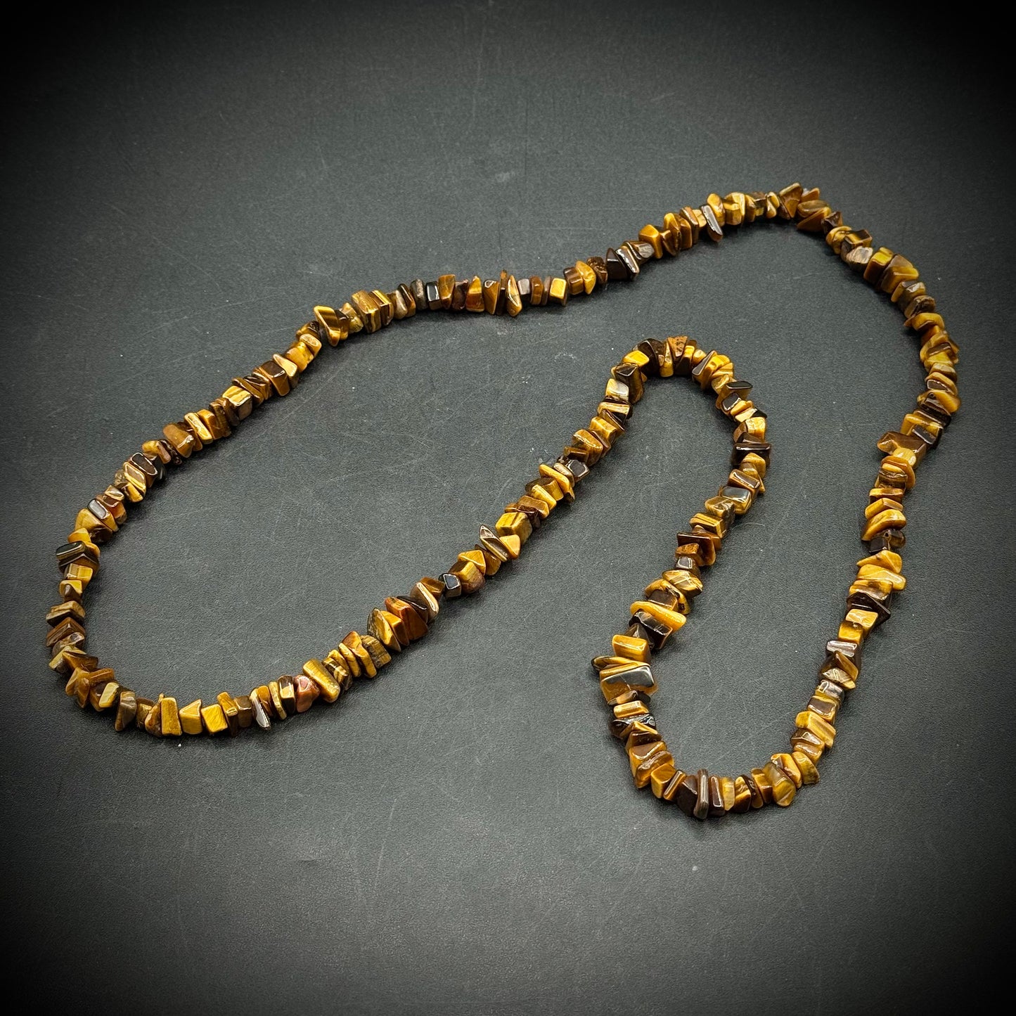 Over The Head Tiger Eye Necklace
