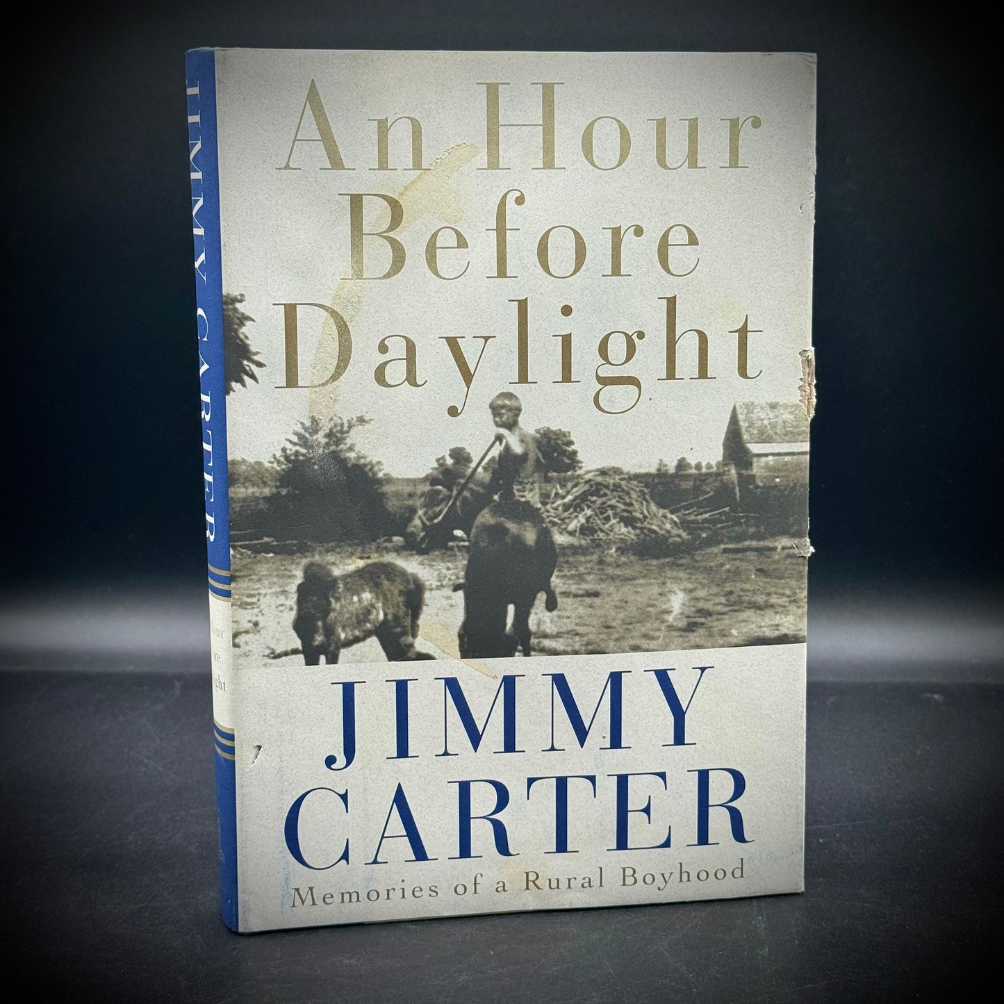Hardcover Book Triple Signed by President Jimmy Carter, Jack Carter & Elizabeth Carter