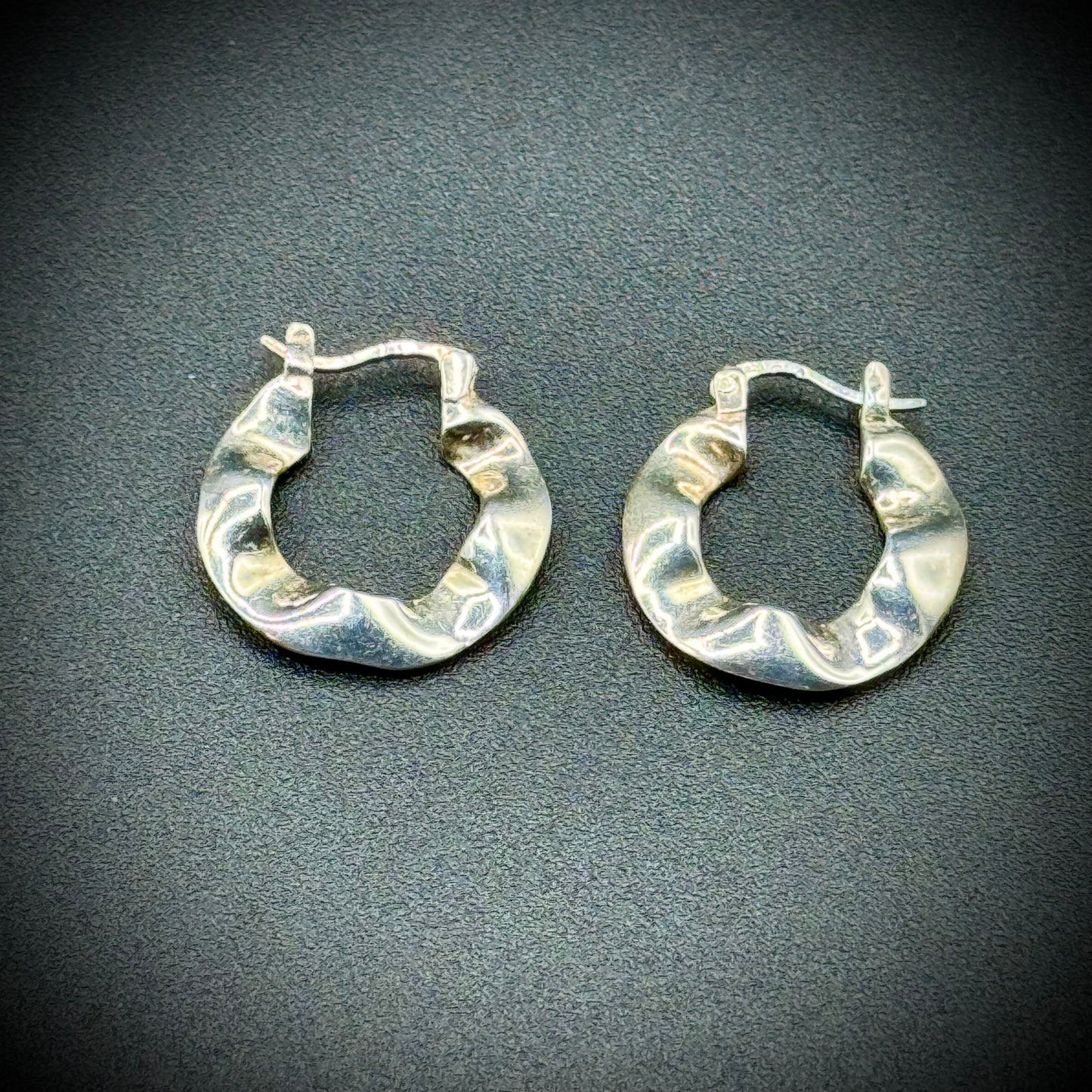 Sterling Silver Loop Earrings