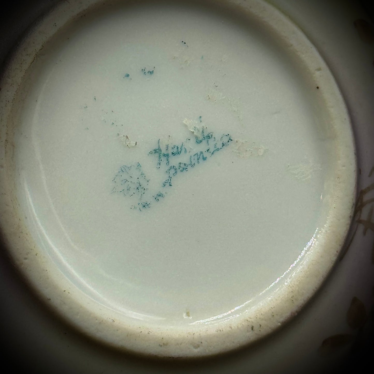 Vintage Moriagi Lidded Pot with Flower Motif