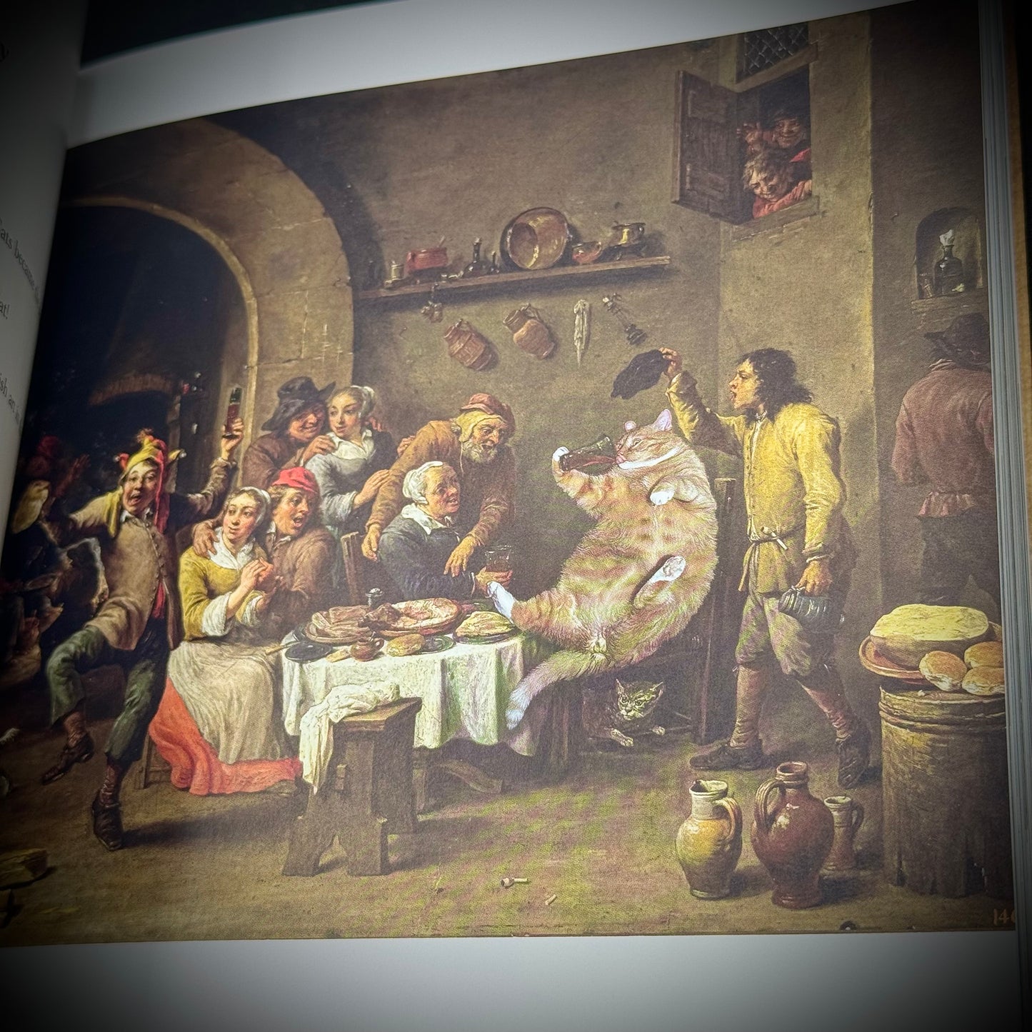 Whimsical & Funny "Fat Cat Art" Book