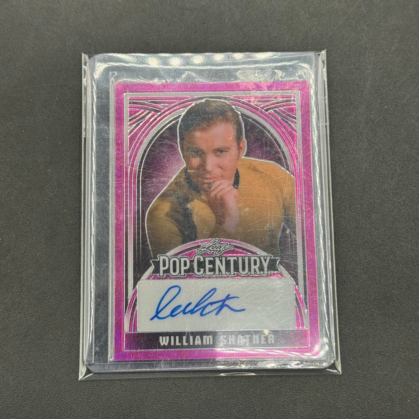 William Shatner Autographed Trading Card #2/7 for Christa