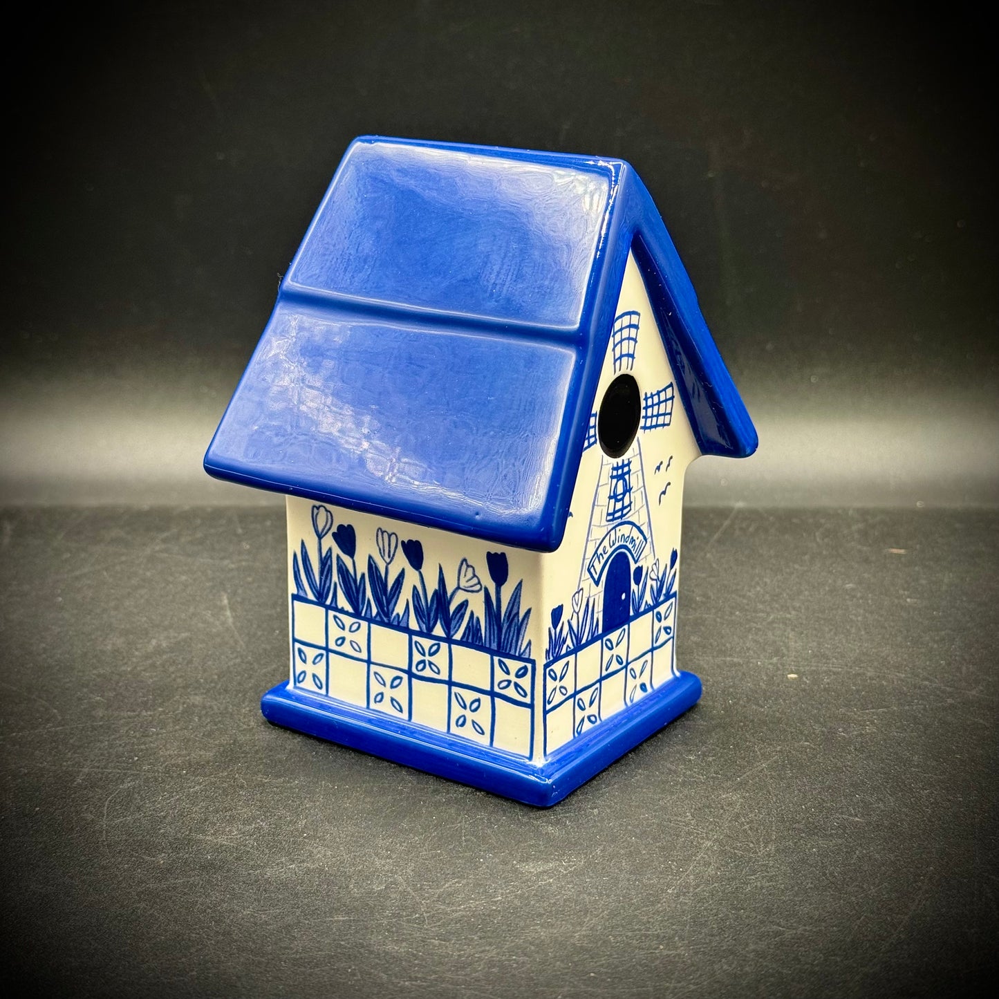 Vintage Royal Doulton Small Windmill Birdhouse