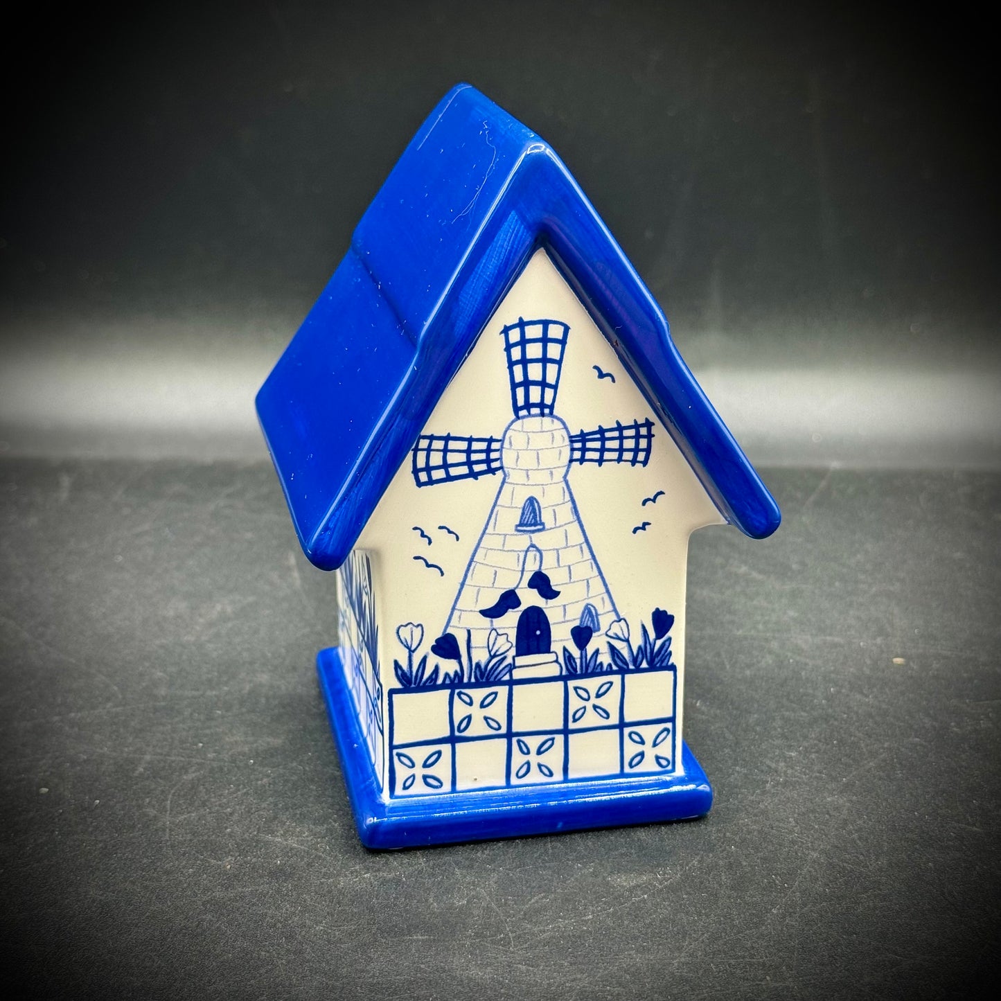 Vintage Royal Doulton Small Windmill Birdhouse