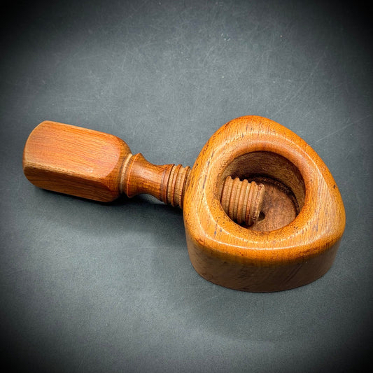 Hand Made Wood Screw Nutcracker