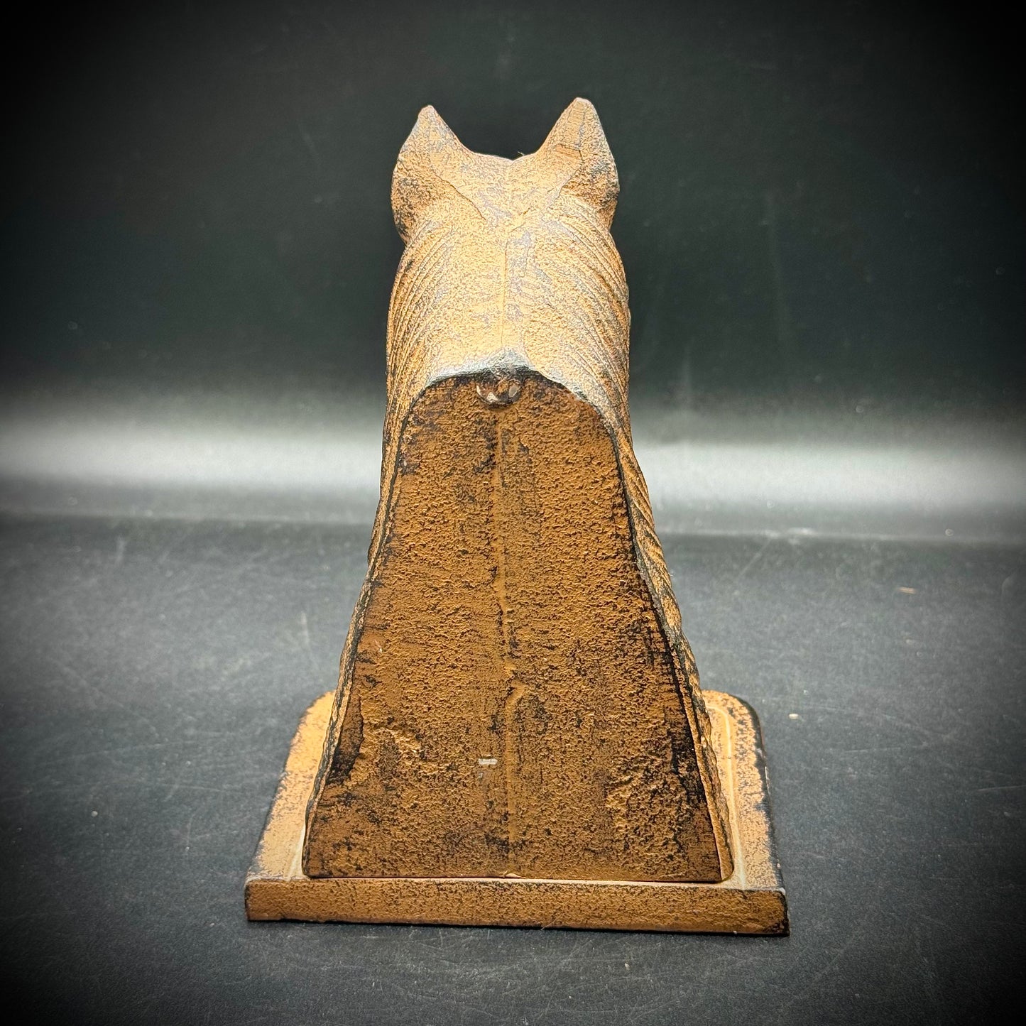 Cast Iron Horse Single Bookend