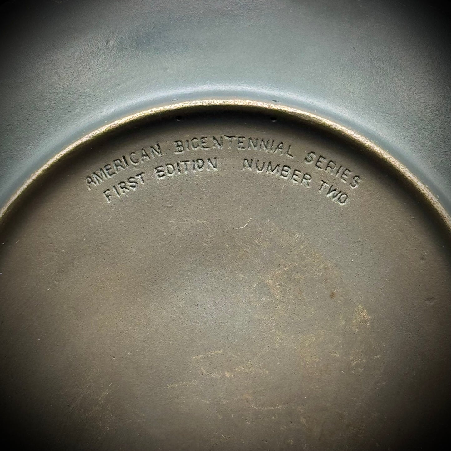 RARE Numbered 1972 Gaspee Affair Heavy Bronze Plate