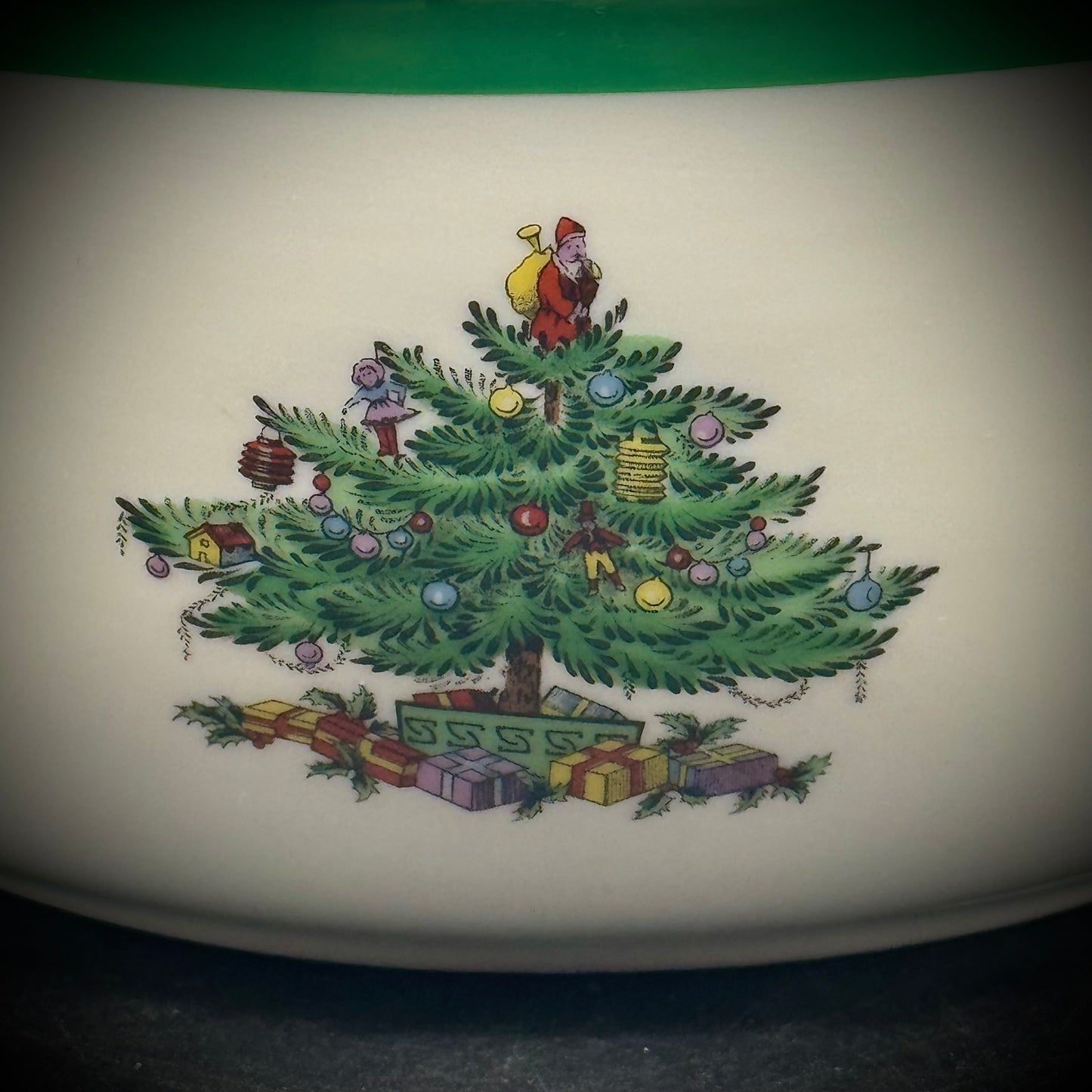 Spode Classic Design Christmas Tree Lidded Casserole