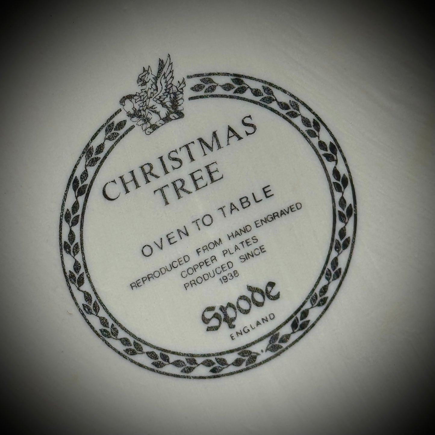Spode Classic Design Christmas Tree Lidded Casserole