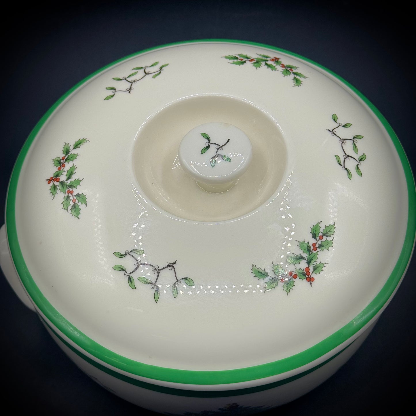 Spode Classic Design Christmas Tree Lidded Casserole