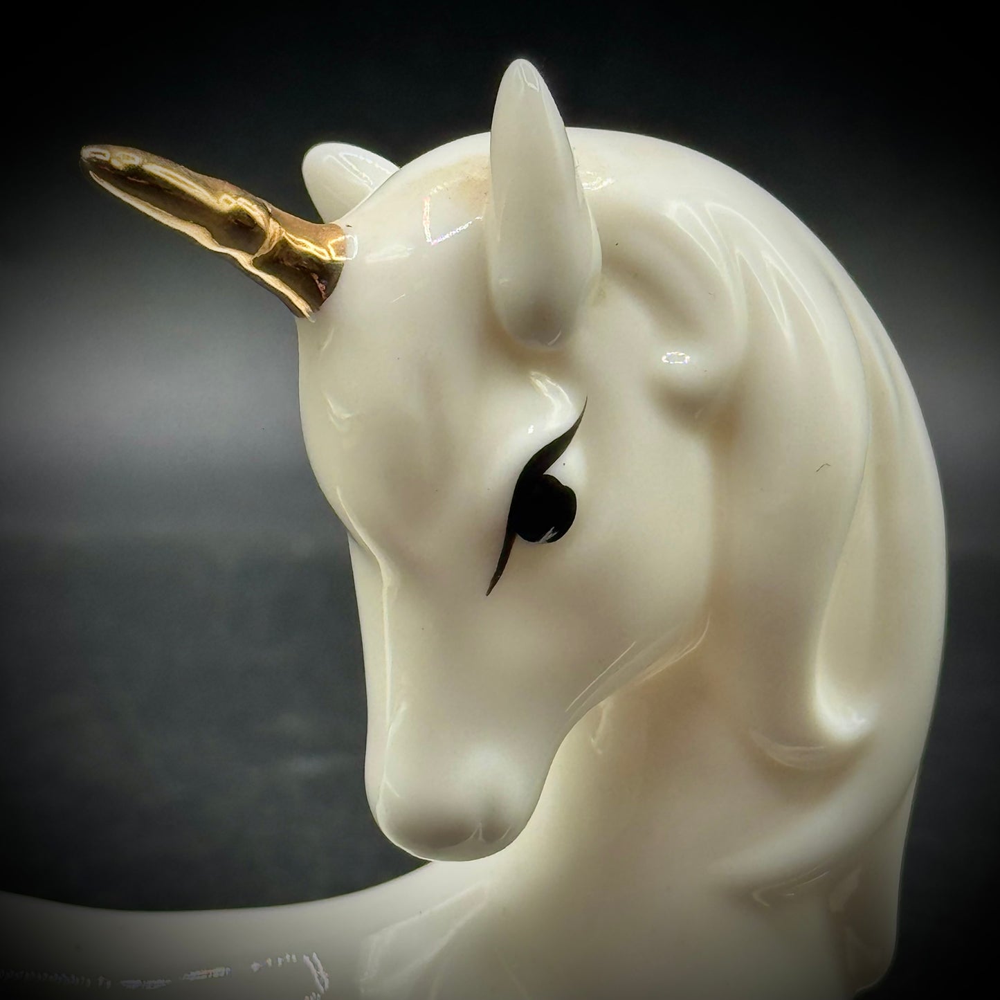 Vinage Enesco Porcelain Unicorn Figurine