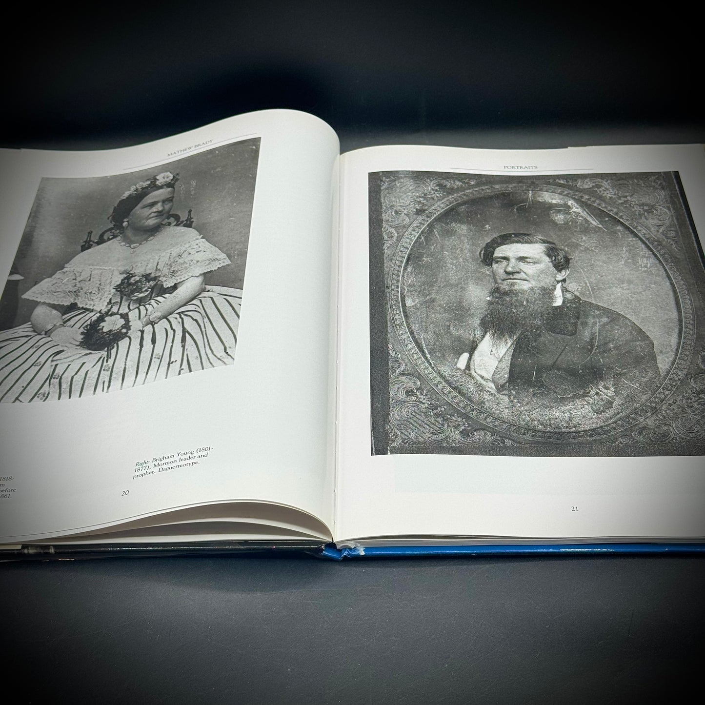 Large Matthew Brady Civil War Photography Book