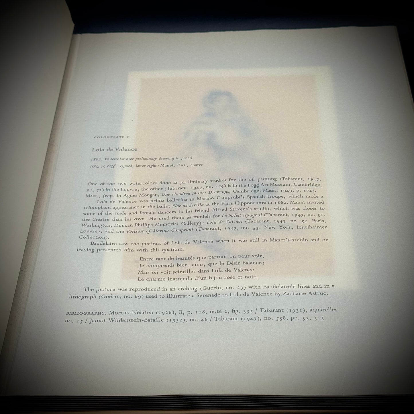 RARE Vintage 1959 Large Édouard Manet Fine Art Book