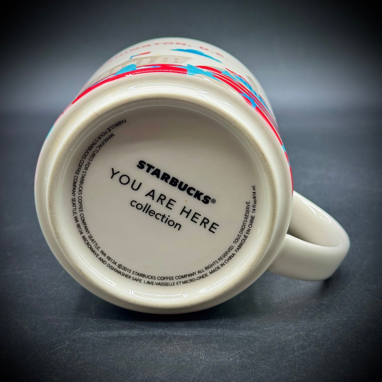 Starbucks You Are Here Series "Washington D.C." Collectable Mug