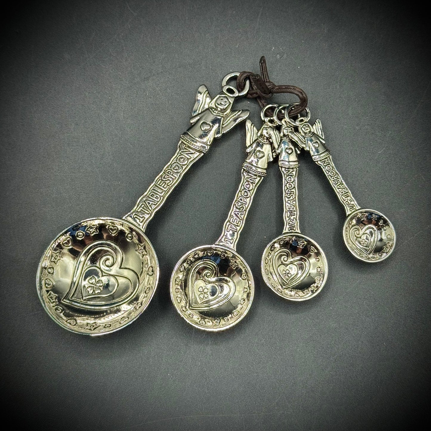 Brighton Heart & Angel Motif Measuring Spoon Set