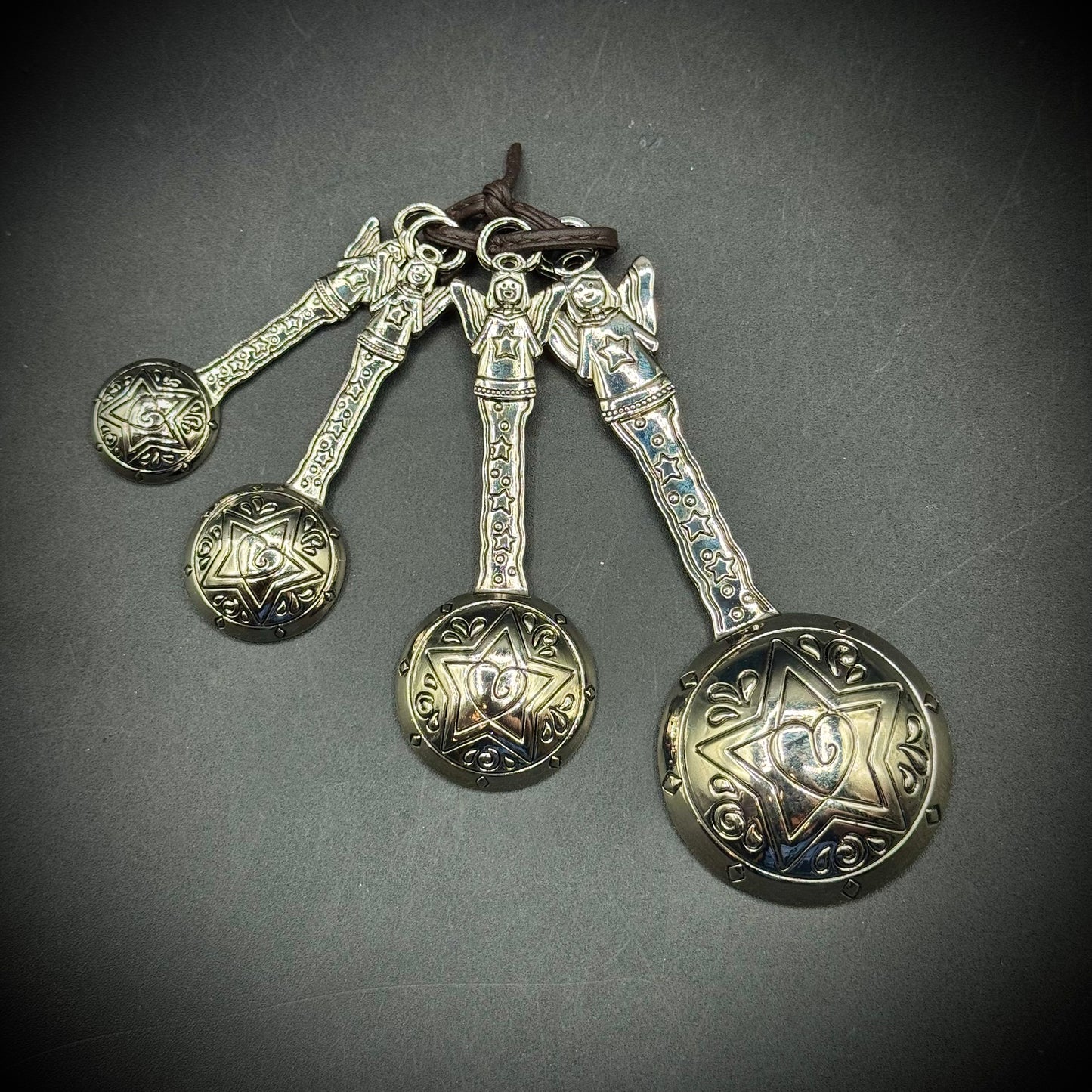 Brighton Heart & Angel Motif Measuring Spoon Set