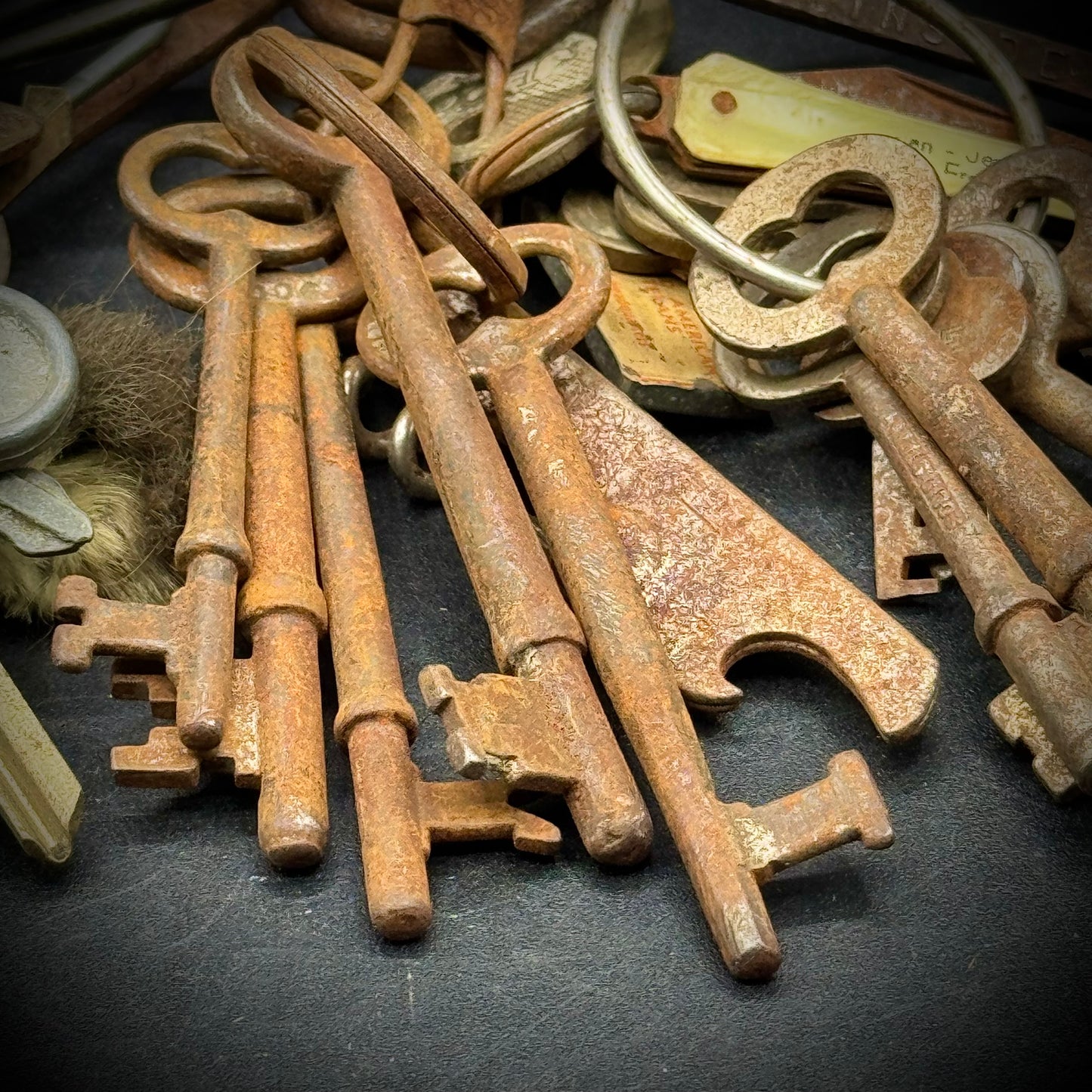 Huge Lot of Vintage and Antique Keys