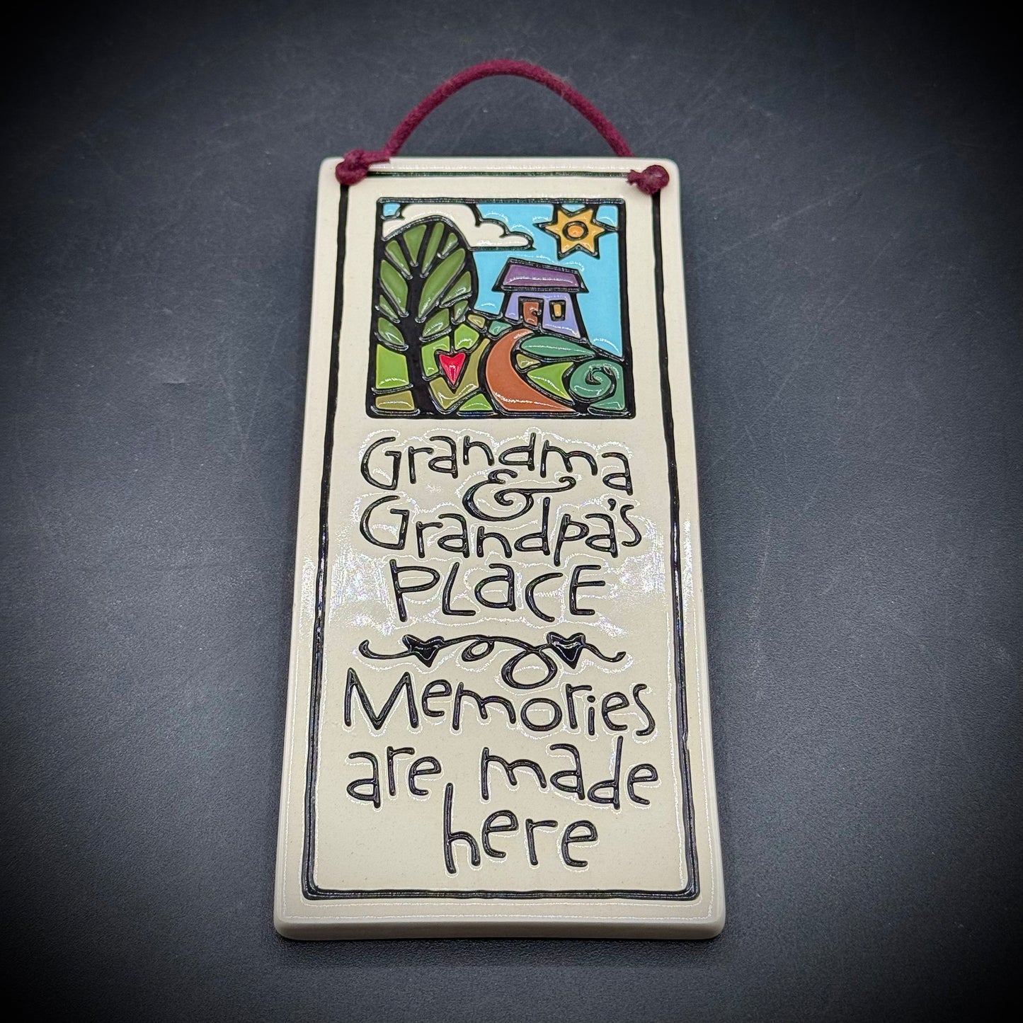 Spoon Creek "Grandma & Grandpa" Plaque