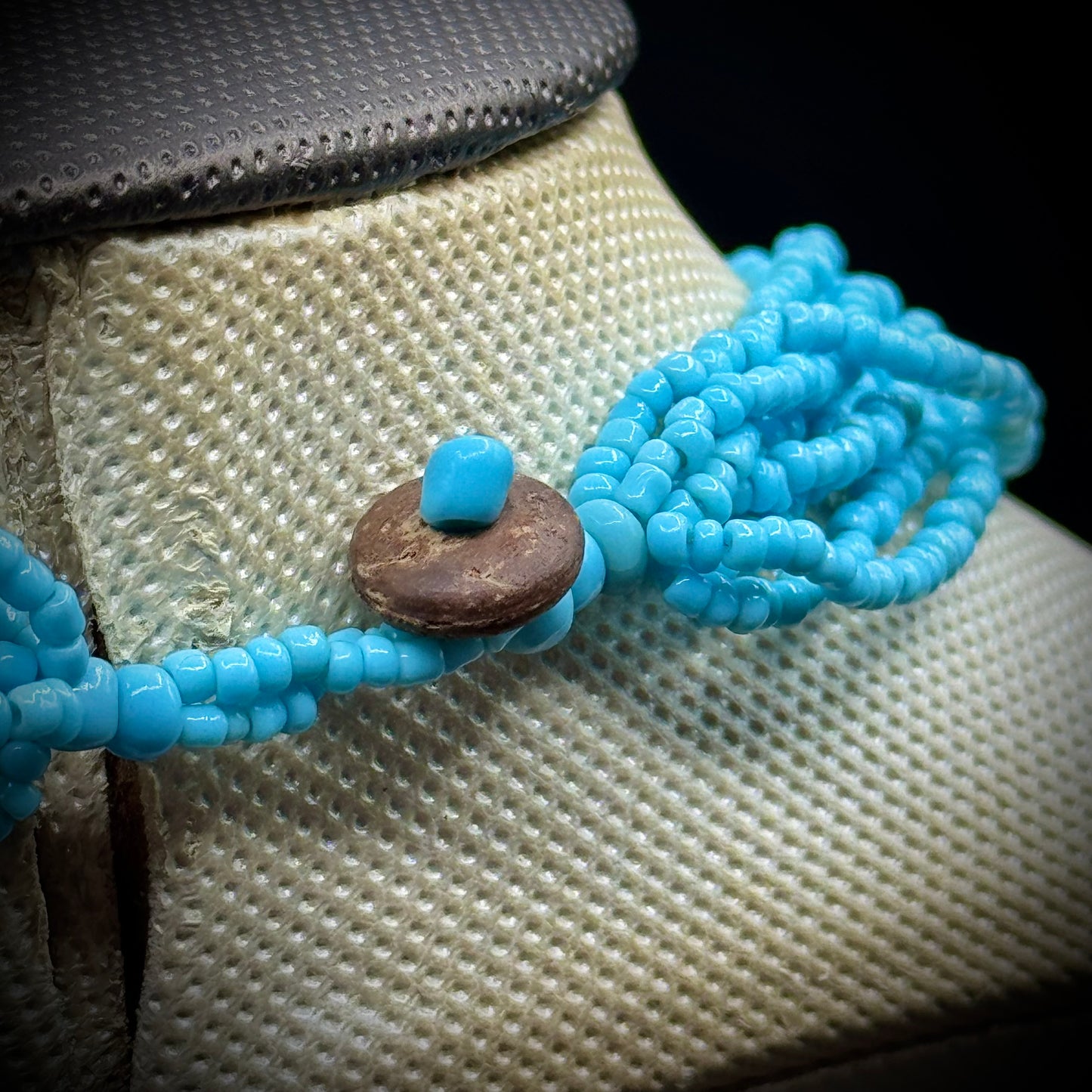 Hand Crafted Abalone & Bead Necklace