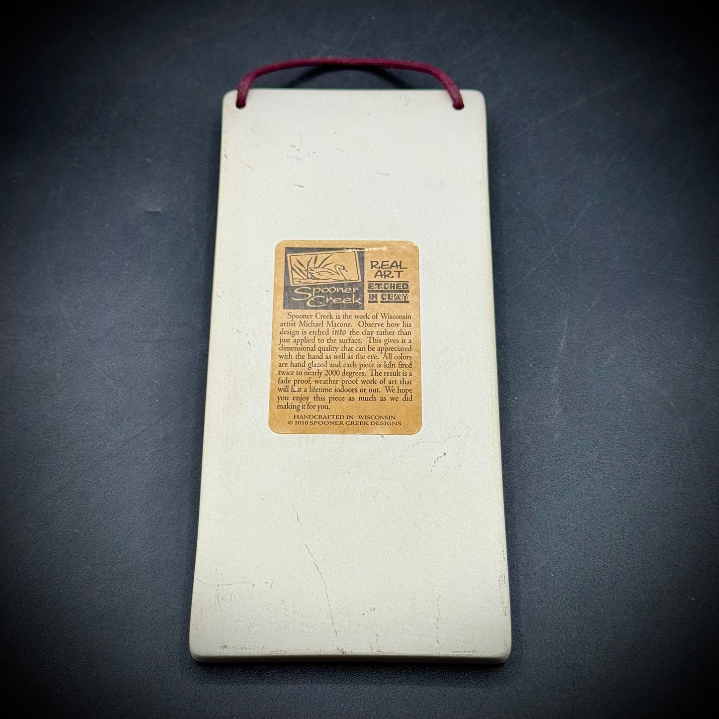 Spoon Creek "Grandma & Grandpa" Plaque