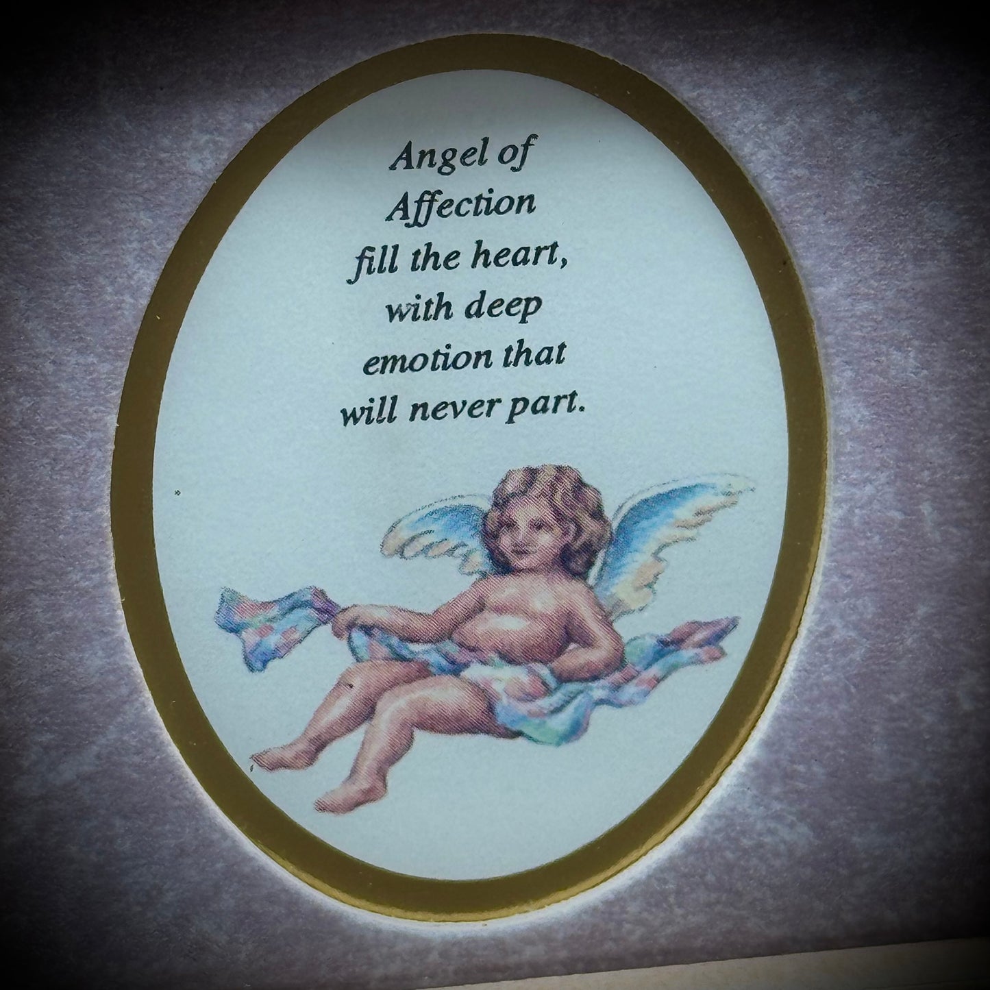 Angel of Affection Framed Art Deco