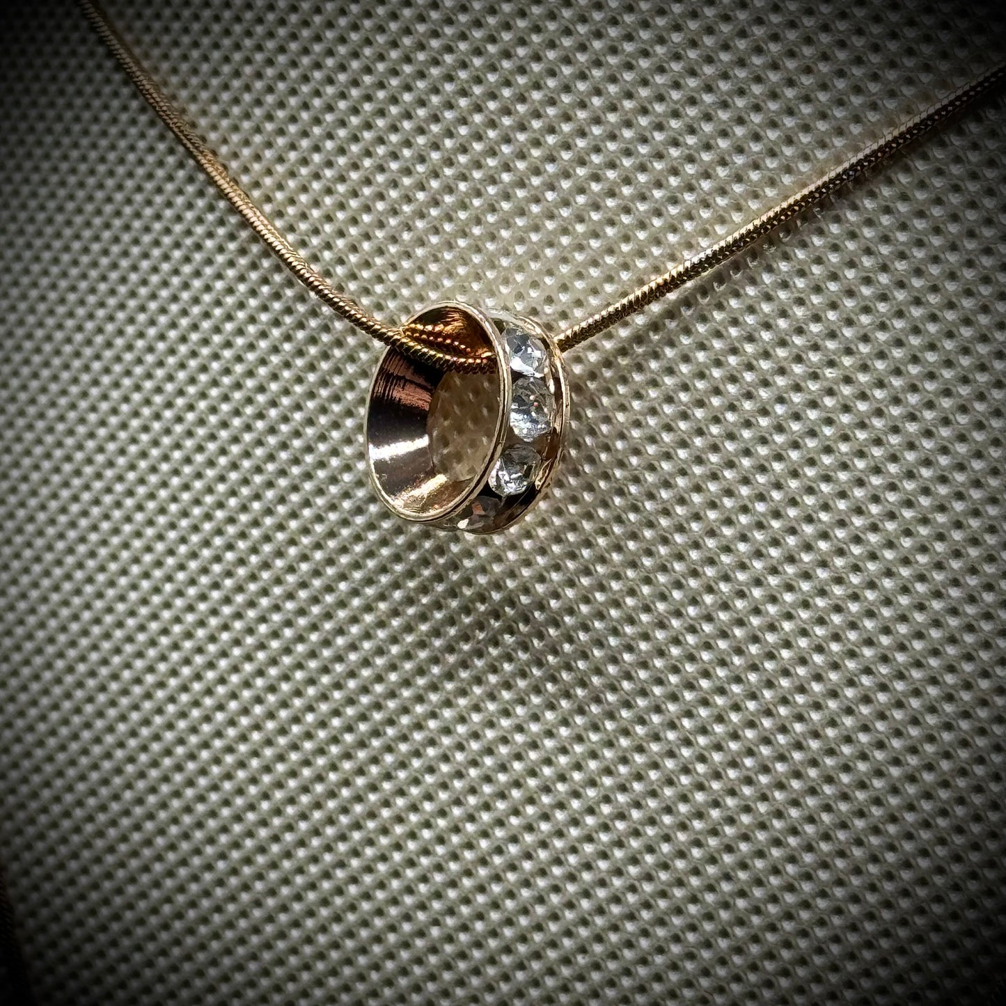 Owl & Crystal Dual-Strand Necklace