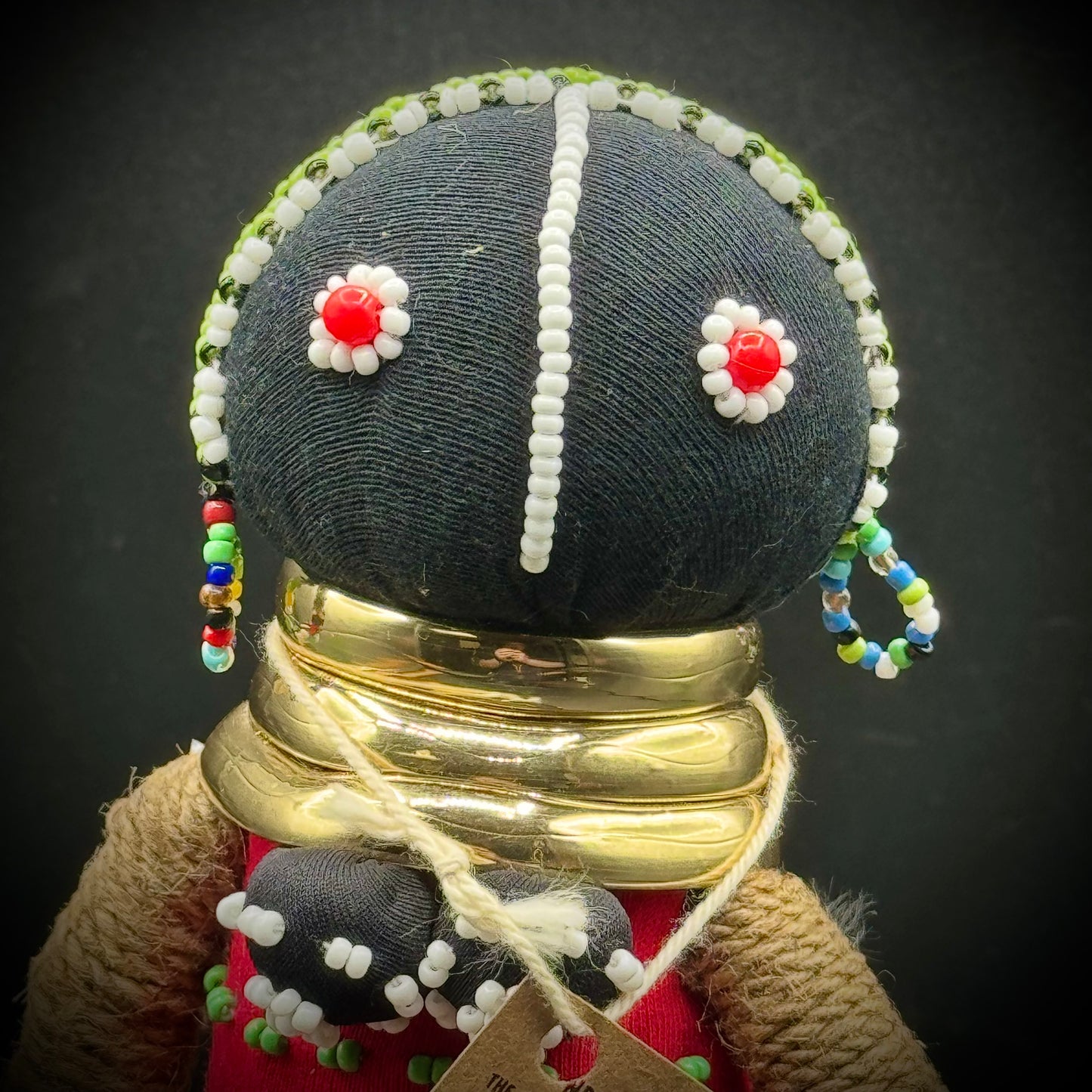 Hand Made African Doll with Tag