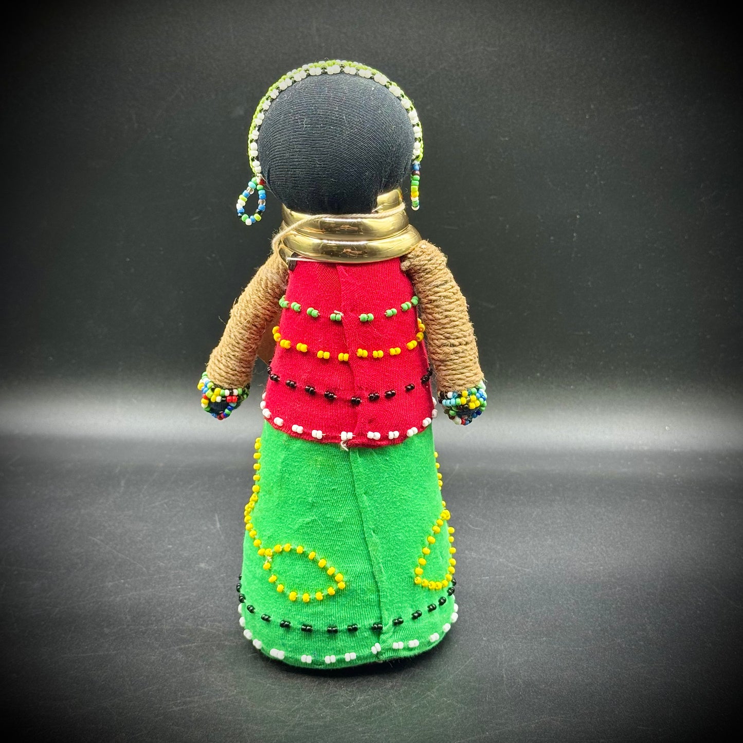 Hand Made African Doll with Tag