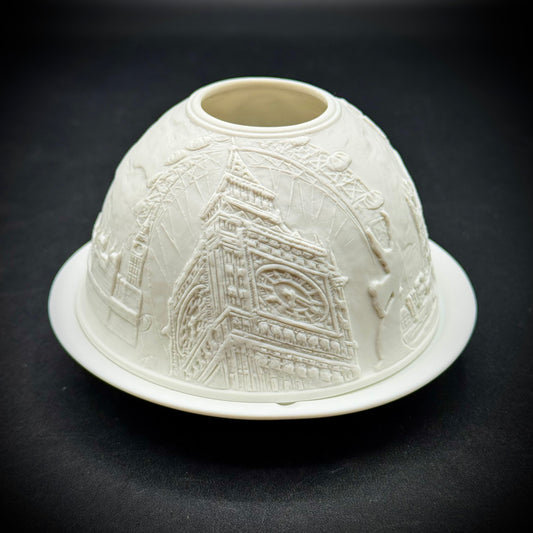 London Motif Tea Lite Lithophane