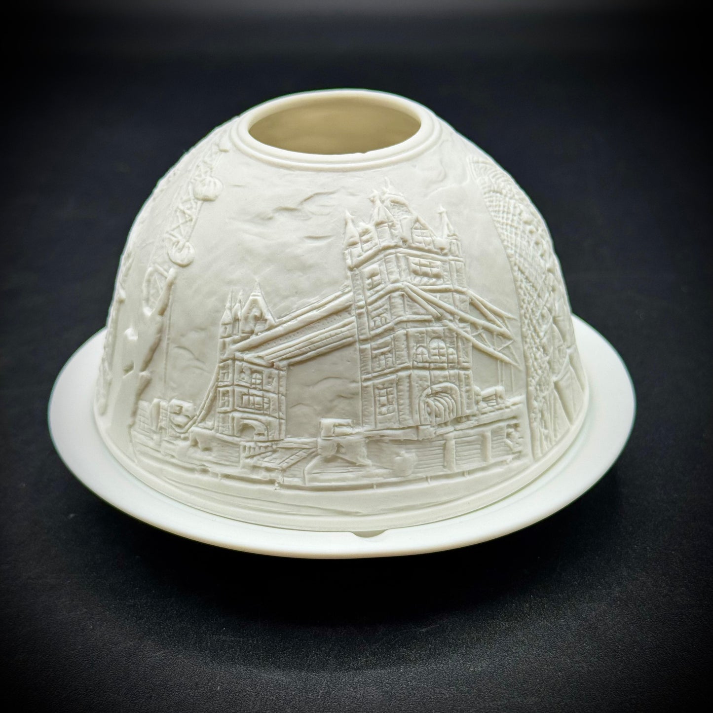 London Motif Tea Lite Lithophane