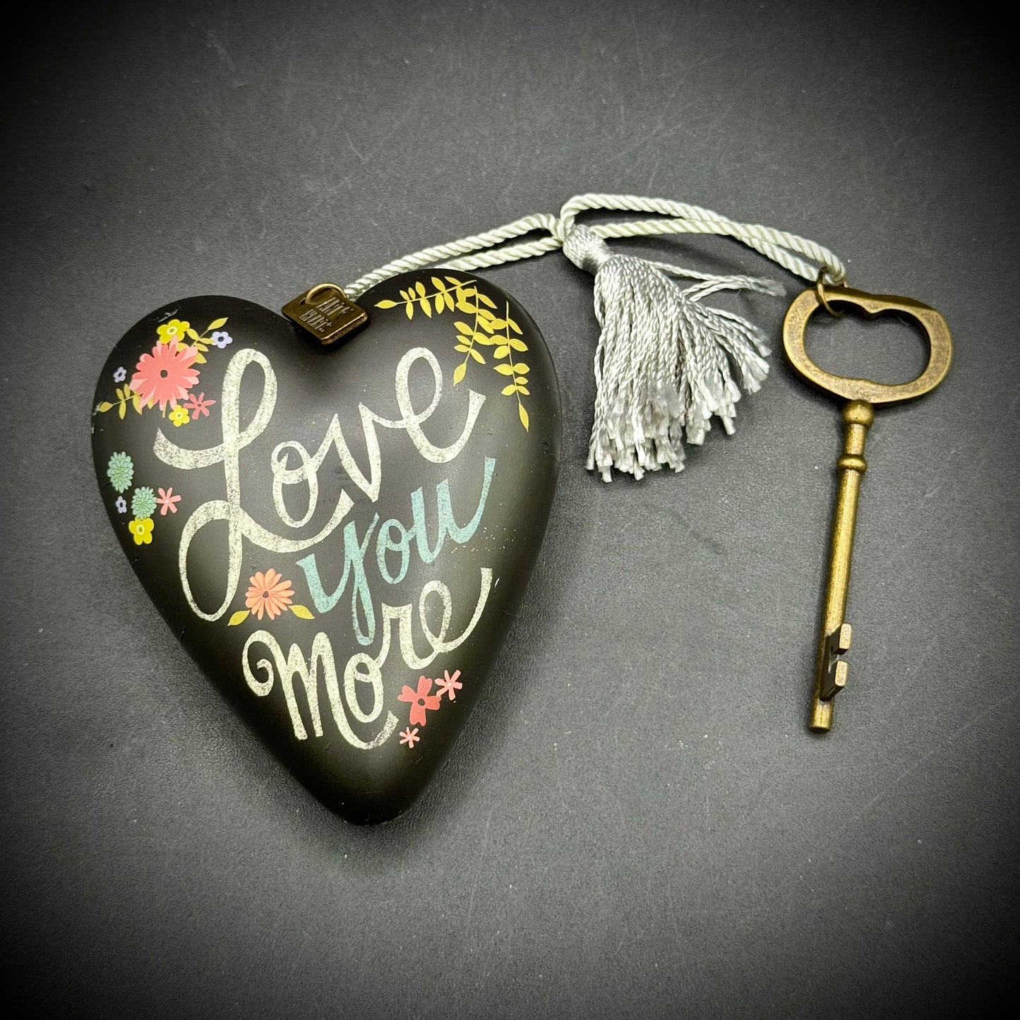 Silvestri Art Heart Standing Display "Love You More"