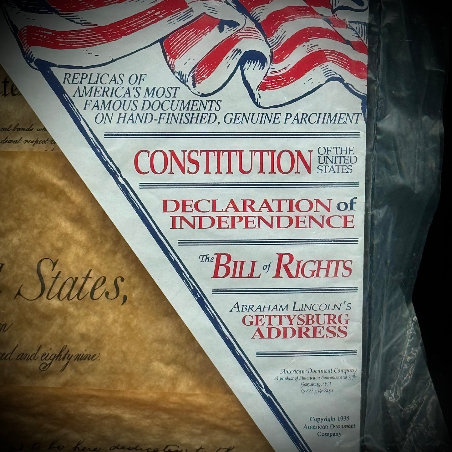 New and Sealed US Historic Documents Collection