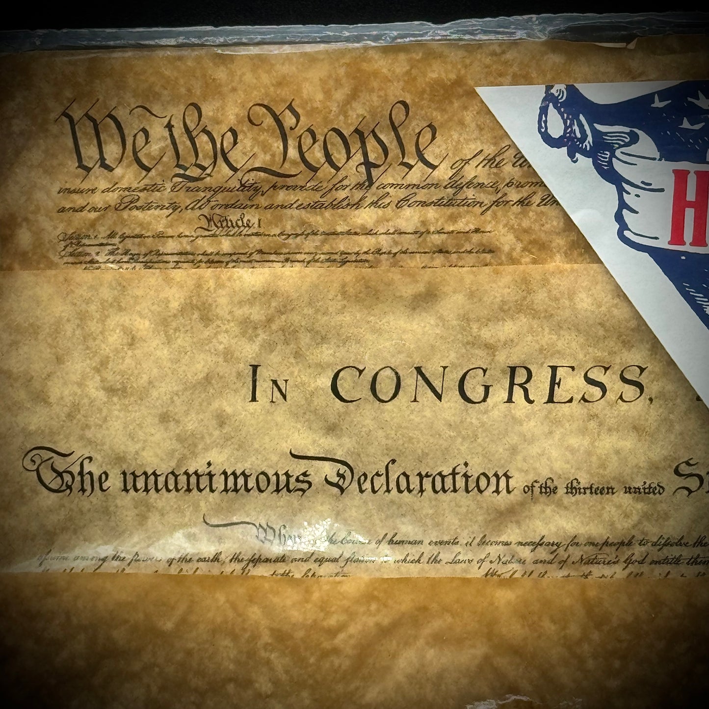New and Sealed US Historic Documents Collection