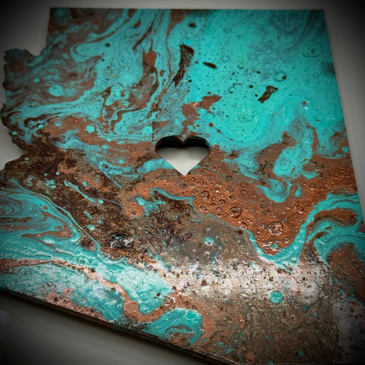 Hand Crafted Arizona Wall Art by Saw & Steel
