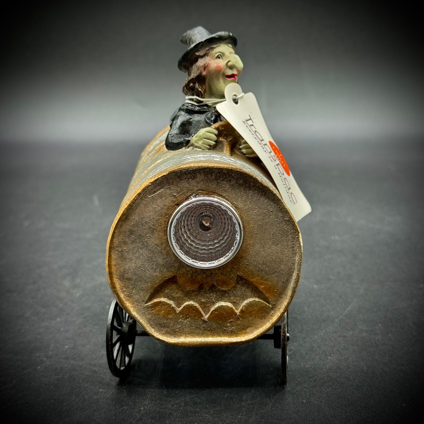 New Trans Pac Witch Barrel Halloween Decor