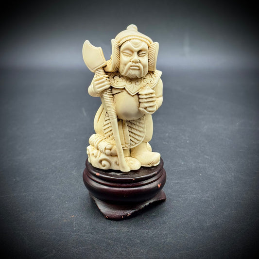 RARE 1981 Arnart Resin Chinese God Figurine