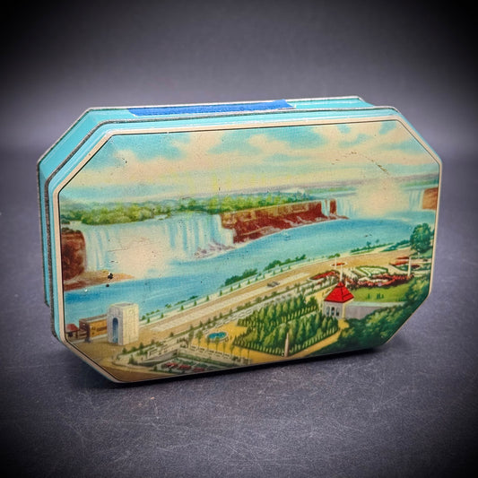 Vintage 1950s/60s Niagara Falls Tin - Made in England