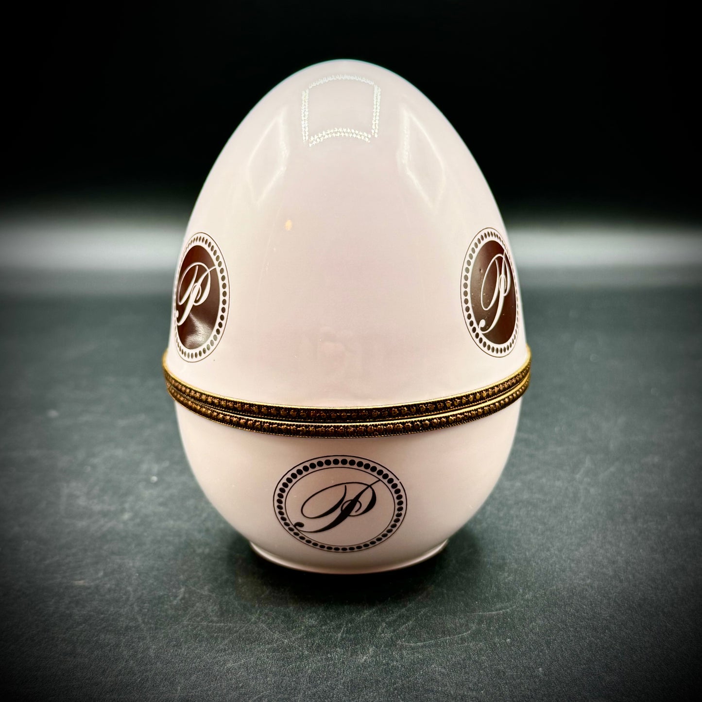 Imperia Limoges "François Payard Exclusive" Porcelain Egg Trinket Box