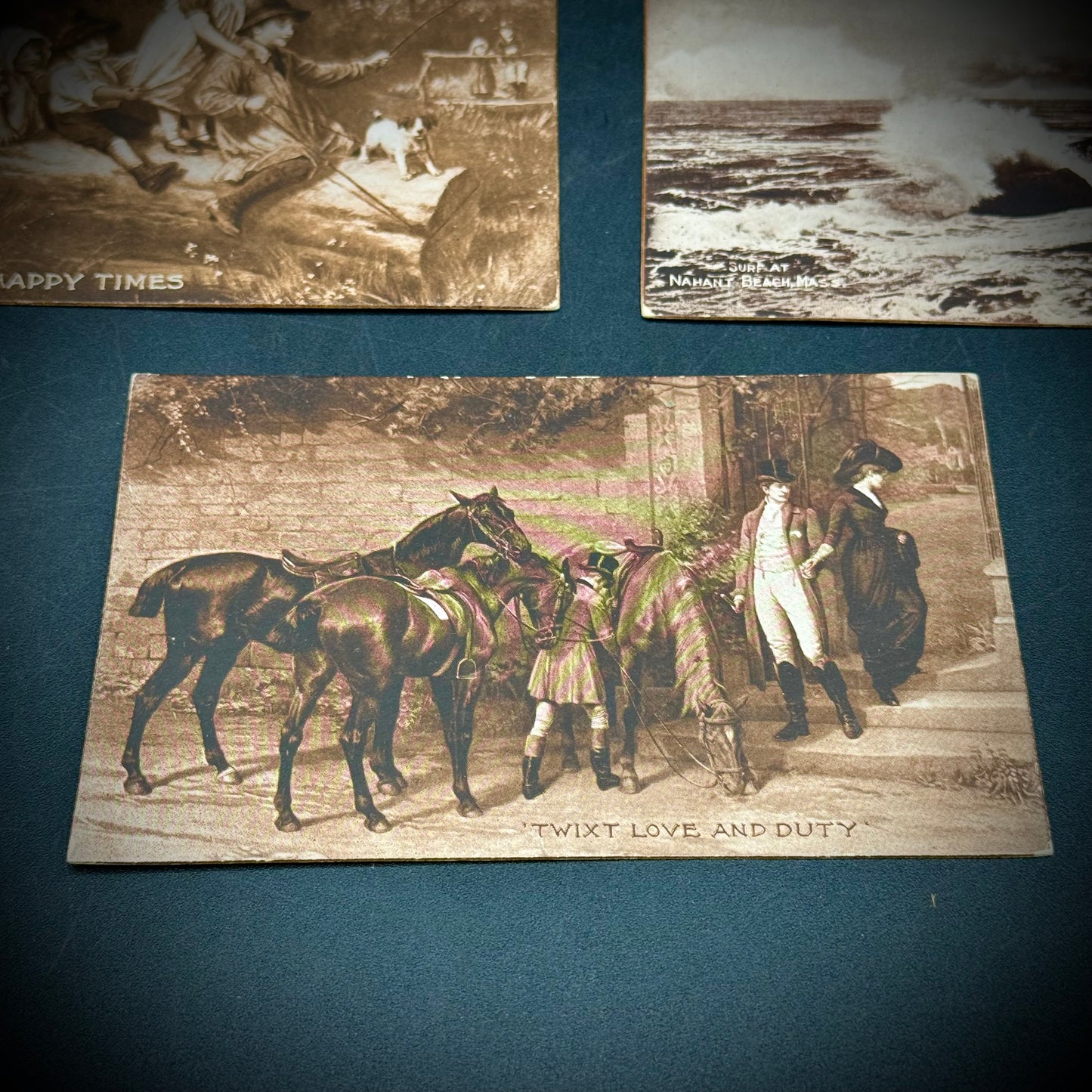 Three Unused Antique Postcards c. 1910 Set #1