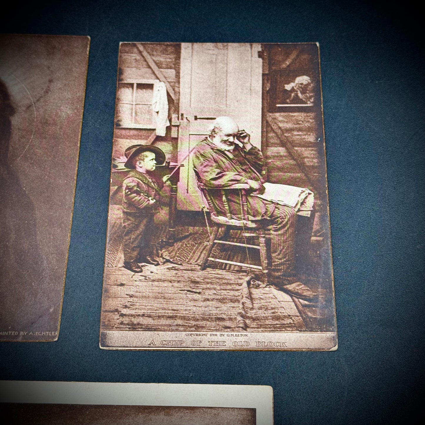 Three Unused Antique Postcards c. 1910 Set #2